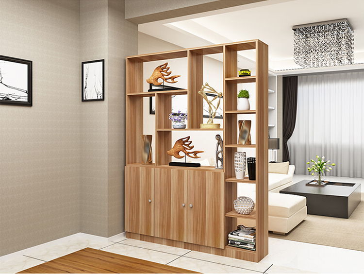 kệ trang trí kết hợp làm vách ngăn