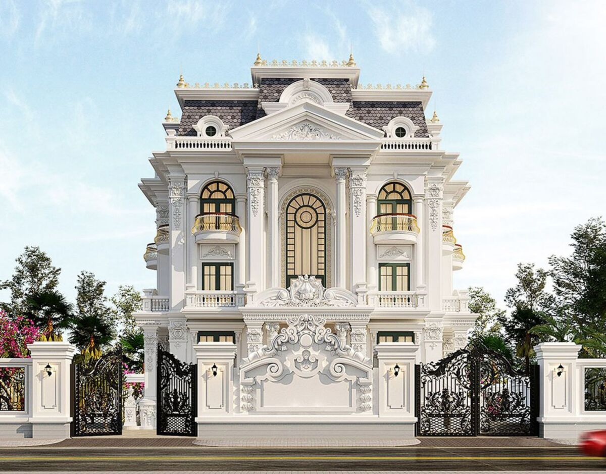 Kiến trúc biệt thự Tân cổ điển - Xu hướng thiết kế 2022