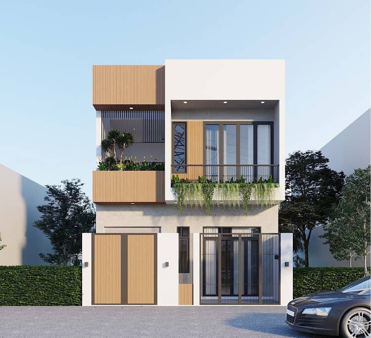 Mẫu thiết kế nhà 2 tầng đẹp năm 2023