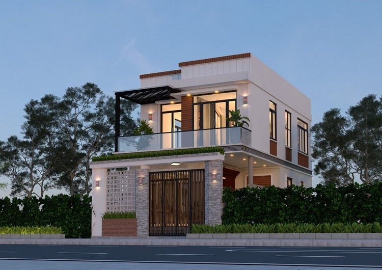 Mẫu thiết kế nhà 2 tầng đẹp năm 2023