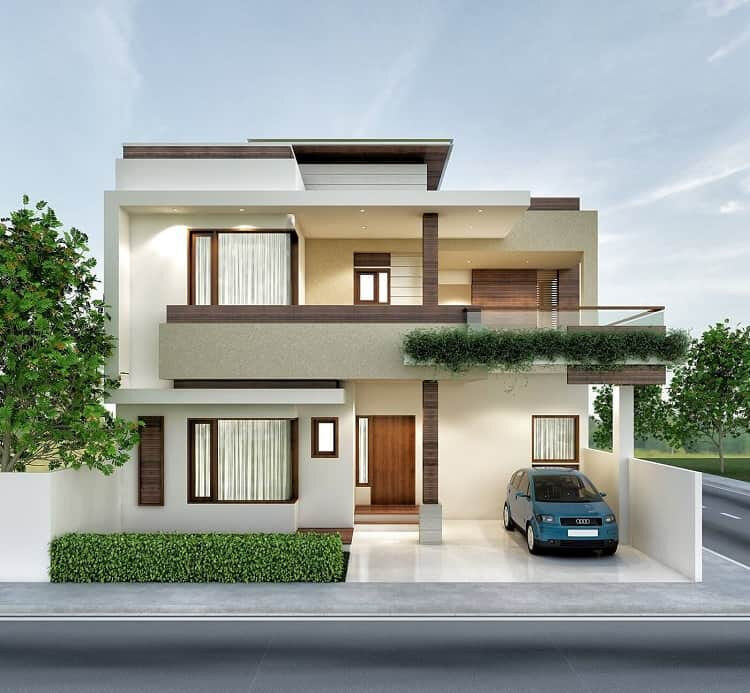 Mẫu thiết kế nhà 2 tầng đẹp năm 2023