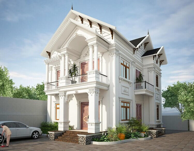 Mẫu thiết kế nhà 2 tầng đẹp năm 2023