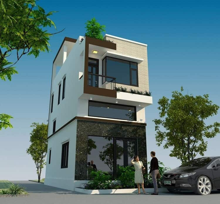 Mẫu thiết kế nhà 2 tầng đẹp năm 2023