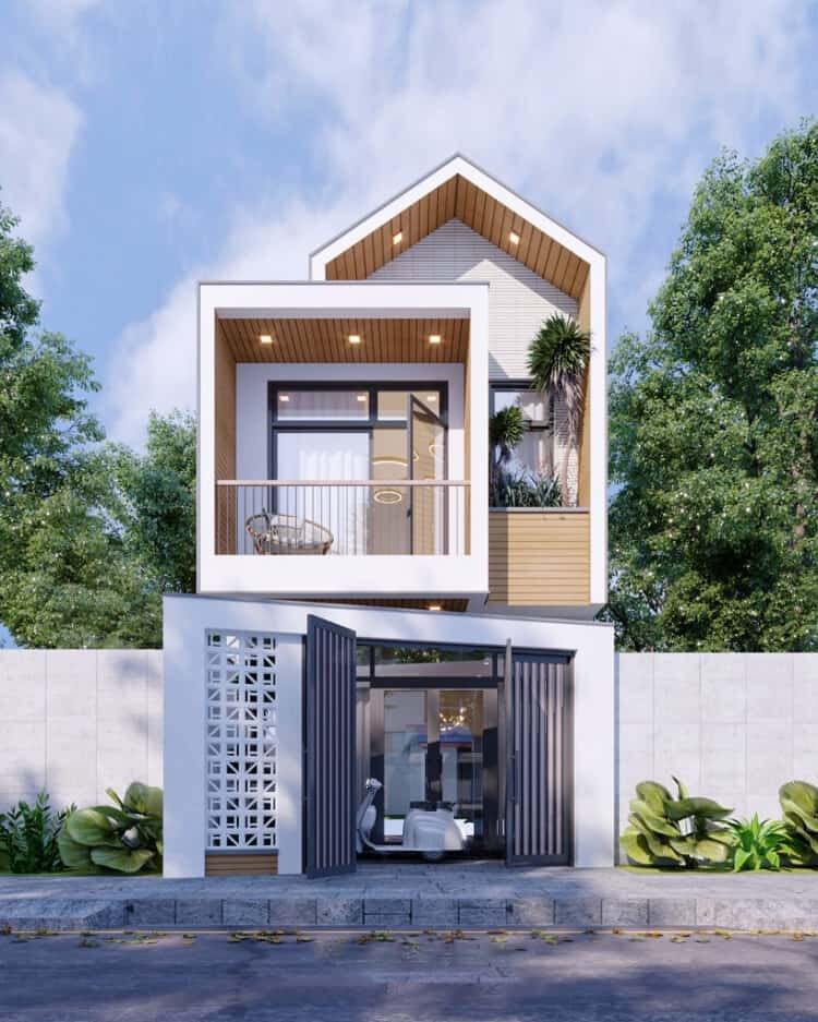 Mẫu thiết kế nhà 2 tầng đẹp năm 2023