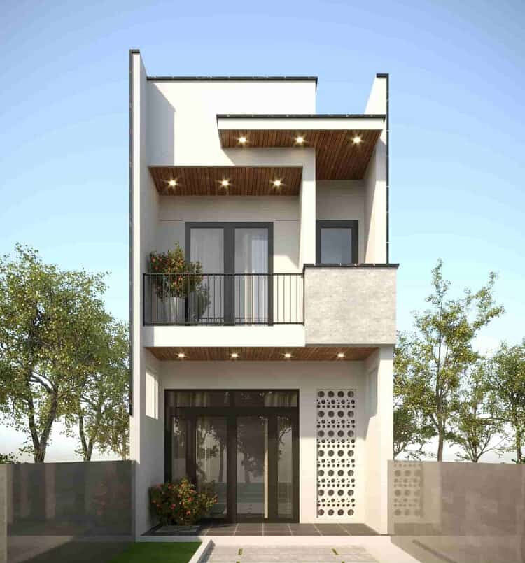 Mẫu thiết kế nhà 2 tầng đẹp năm 2023