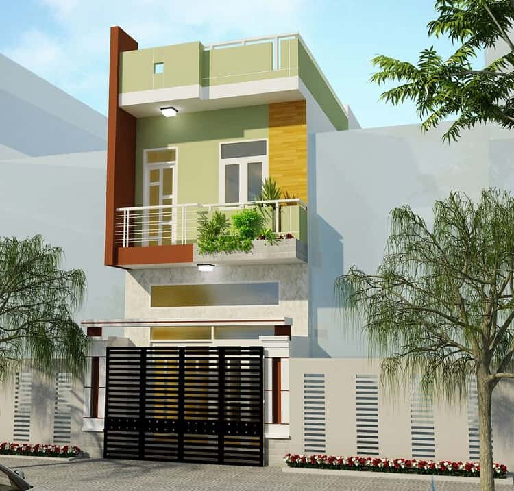 Mẫu thiết kế nhà 2 tầng đẹp năm 2023