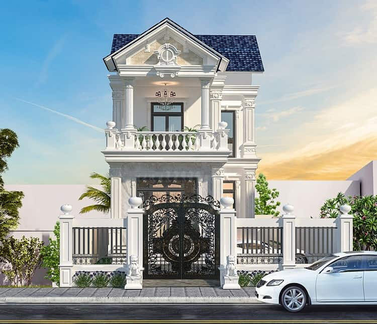 Mẫu thiết kế nhà 2 tầng đẹp năm 2023