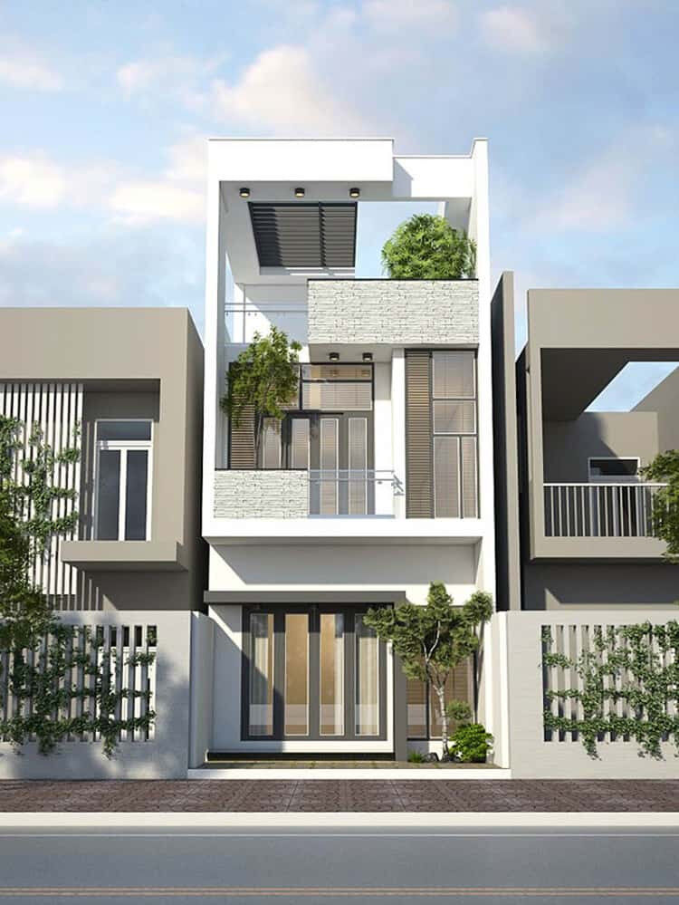 Mẫu thiết kế nhà 2 tầng đẹp năm 2023