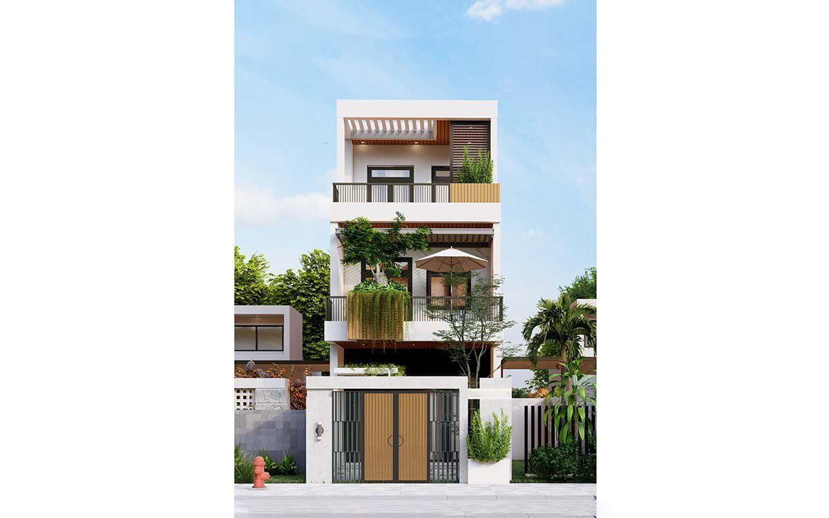 thiết kế nhà 5mx20m