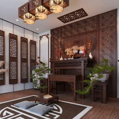 Nội thất phòng thờ